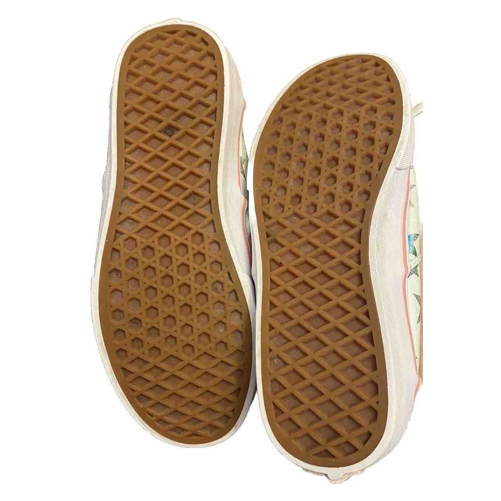 Vans Missy Low Top Shoes Multicolor‎ Stars Size 5 Slightly stained - Picture 5 of 6